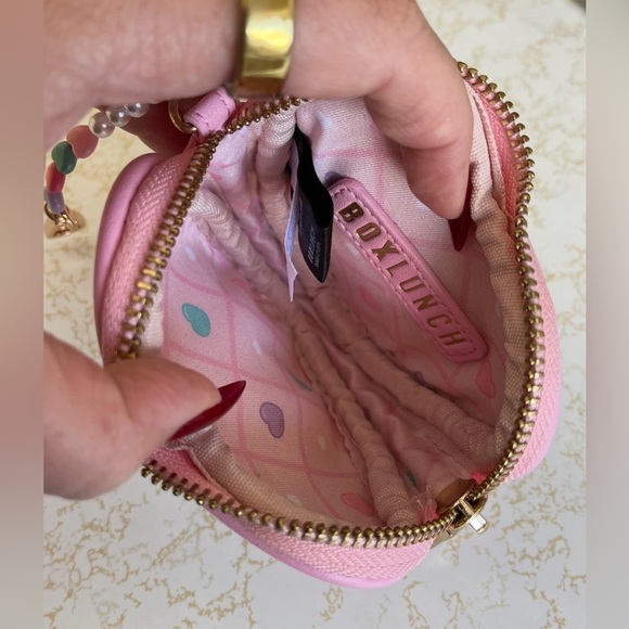 Sanrio Hello Kitty & Friends Emo Kyun Heart Coin Purse Bag Charm BoxLunch Excl - Picture 4 of 6